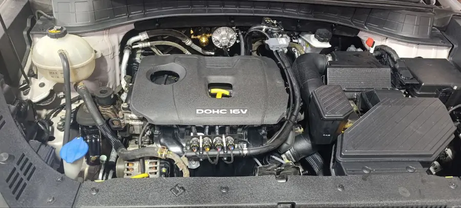 Встановлення ГБО на сучасний HYUNDAI TUCSON ПІД КАПОТОМ